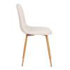 Стул Tetchair Breeze (mod. 4724) 20088 светло-бежевый, натуральный, велюр фото 2