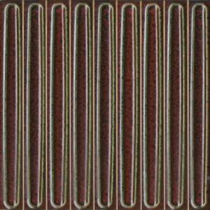 Декор Kerama Marazzi Далия KMD2SOB003BN чипсет красный тёмный глянцевый 20x20