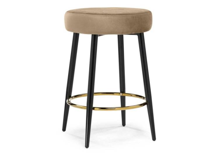 Барный стул Woodville Plato 15059 dark beige