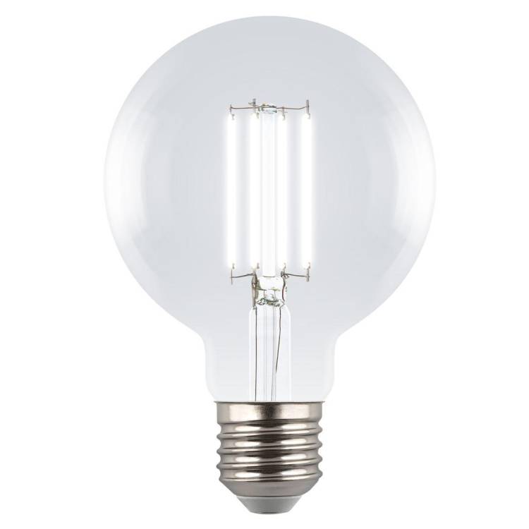 Лампа светодиодная Uniel E27 5W 4000K прозрачная LED-G95-5W/4000K/E27/CL GLY01TR