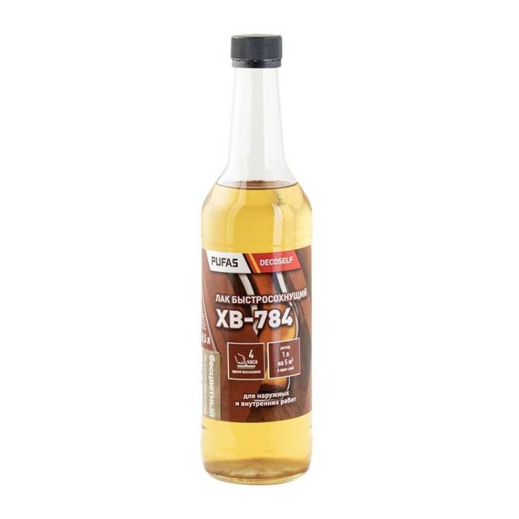 Лак Pufas Decoself ХВ-784 клен 0.5 л