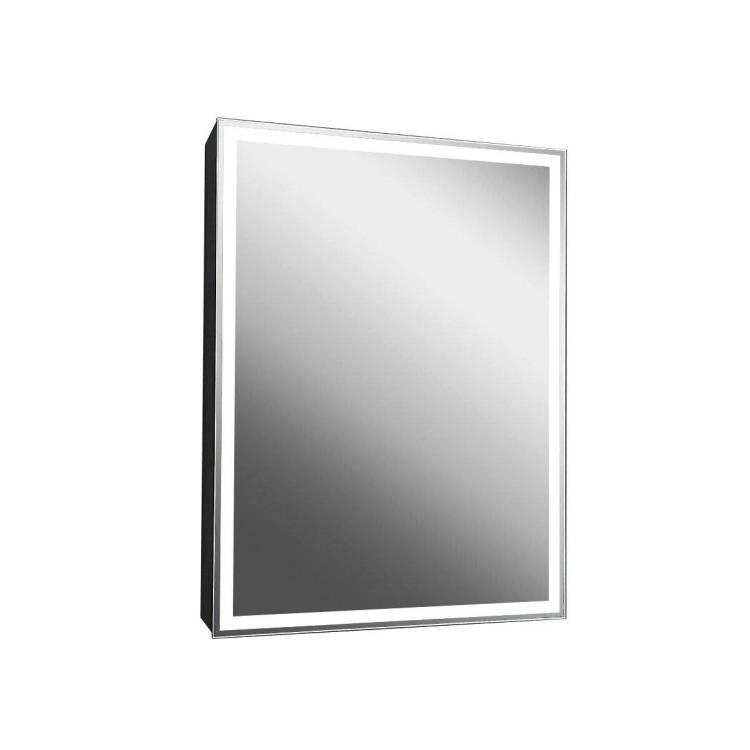 Зеркало-шкаф Continent Mirror Box МВК053, черный 600x800