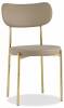 Стул Stool Group Барбара BARBARA GL X108 экокожа бежевая, золотые ножки