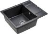 Мойка кухонная Paulmark Optimum PM216050-BL черная фото 2