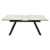 Стол Bradex Home Adam RF 0418 керамогранит бежевый, черный 140(190)x90x75 фото 3