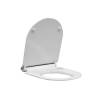 Крышка-сиденье GSI Norm MS76SN11 с микролифтом, белое фото 3
