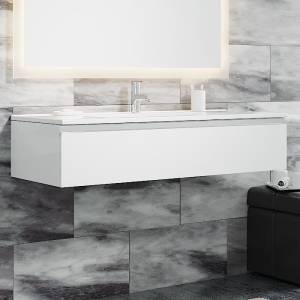 Тумба с раковиной Sanvit Авеню 1 120, белая