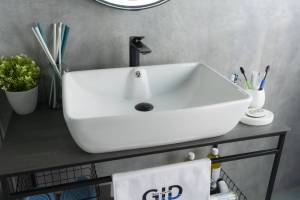Раковина Gid Geométrico N9121 51123 белая, 59x42x15.5