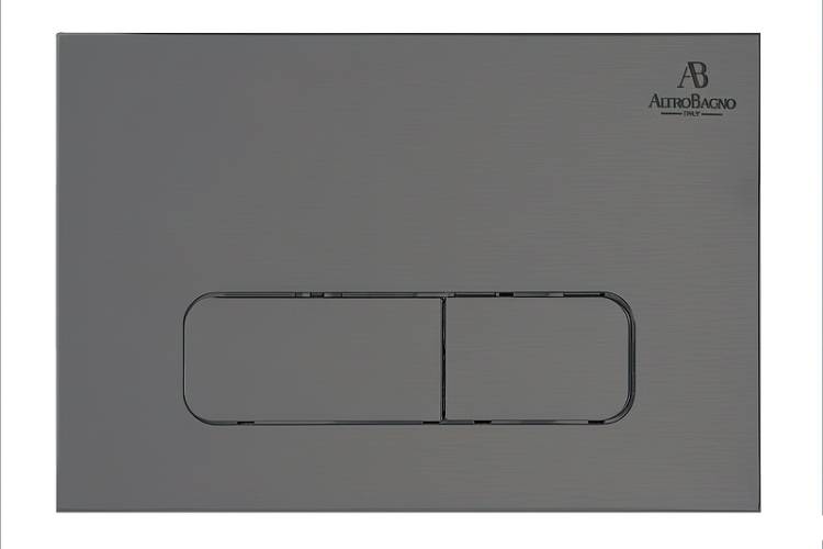 Кнопка смыва AltroBagno Бени (Beni) PFP 002 GM оружейная сталь