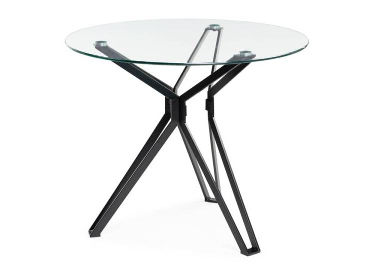 Стол Woodville Roko 15668 black 90x90x75