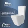 Унитаз-компакт Maretti Umbria UM10NBM42-844 безободковый, сиденье микролифт, белый фото 7