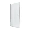 Дверь в нишу NEW TRENDY NEW SOLEO одинарные 80x195 D-0120A (хром)
