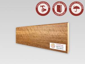 Плинтус Teckwood Цветной Орех Пекан 2000x80x10