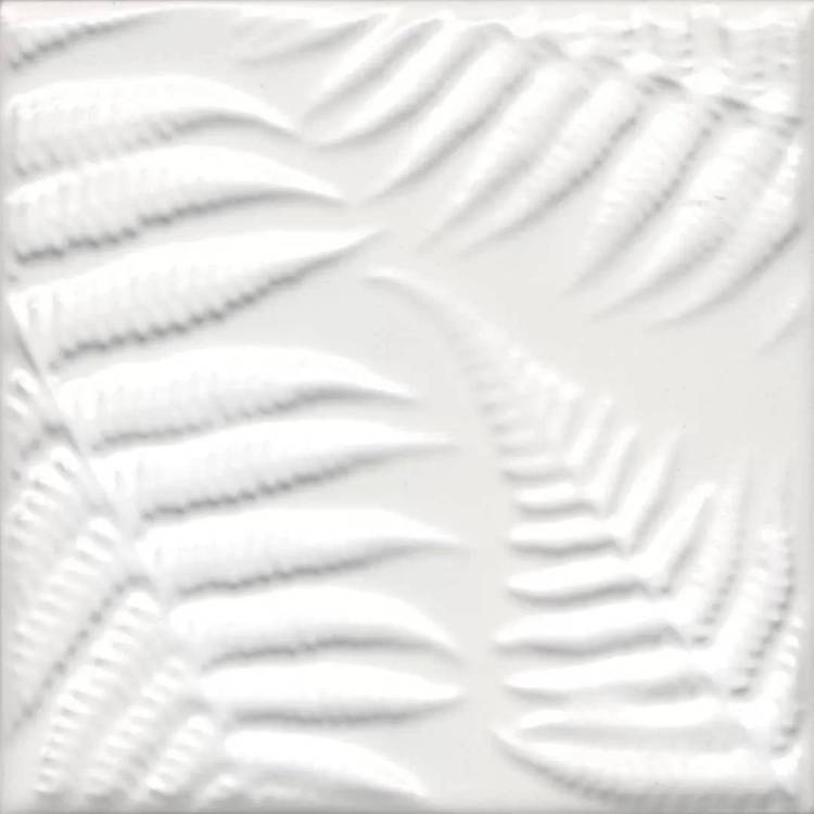 Декор Kerama Marazzi Агдаль KMD2SFD001BN 3 белый матовый структура 15x15