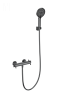 Смеситель для душа Wonzon & Woghand WW-B2048-A-BGG с термостатом, темный графит