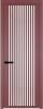 Межкомнатная дверь Profil Doors 3 AGP цвет профиля Красный антрацит, стекло безопасное 6 мм белый триплекс 700x2000