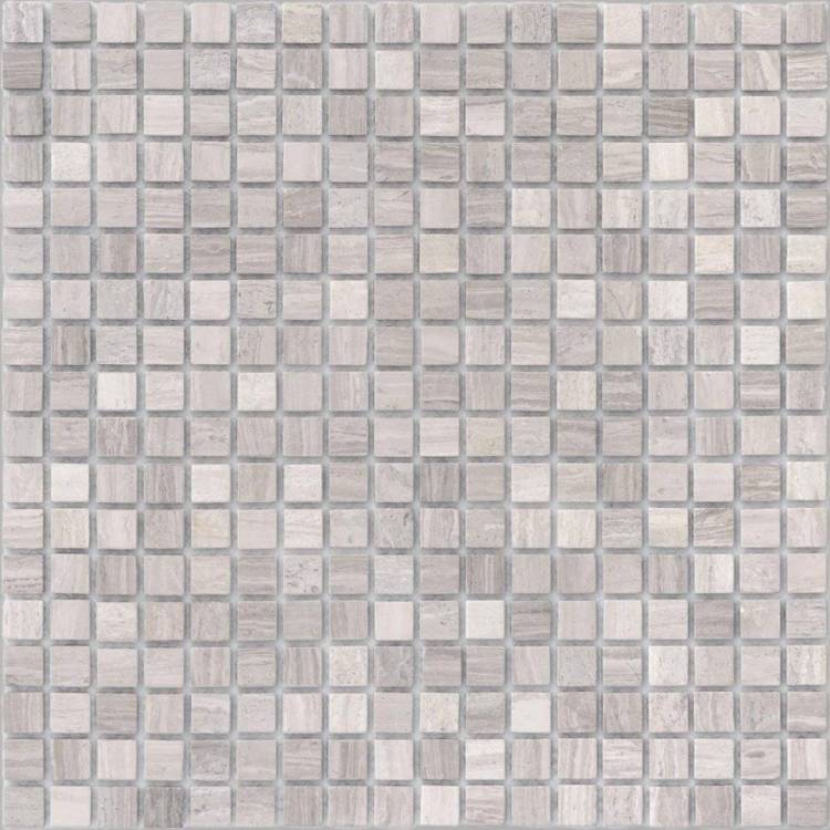 Мозаика LeeDo Pietrine 4 Travertino Silver Mat (1.5x1.5) 30.5x30.5