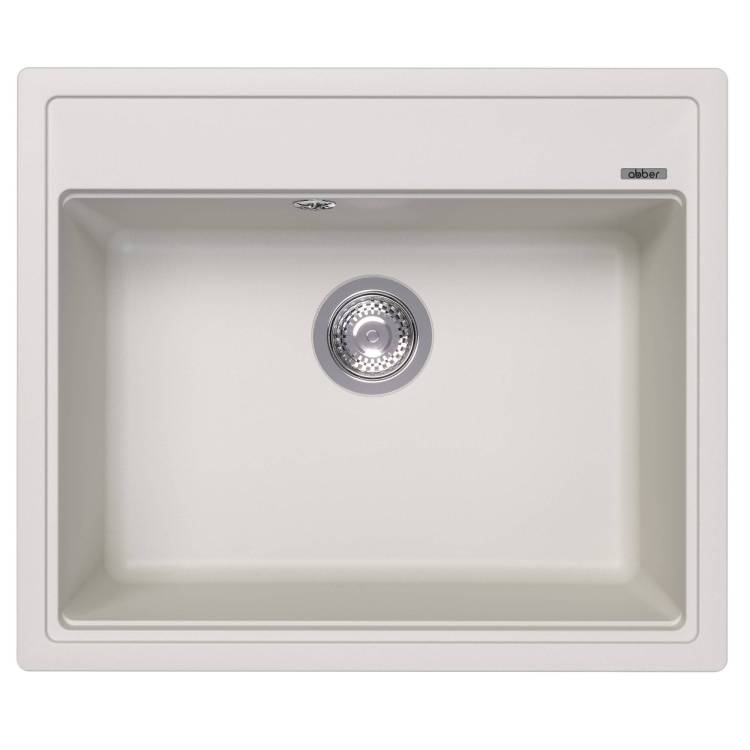 Мойка кухонная Abber Quarz AQ2902W белый, 51x60