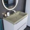 Раковина Uperwood Classic Quartz 291030018 бежевая матовая, десерт, 70x45 фото 4