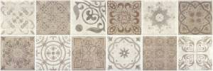 Декор Baldocer Ozone Mosaico Antique Taupe рект. 30x90