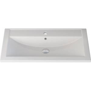 Раковина Uperwood Foster Quartz 291030036 белая матовая, жасмин, 80x45.5 Раковина Uperwood Foster Quartz 291030036 белая матовая, жасмин, 80x45.5