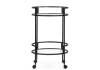 Стол журнальный Woodville Kotani 15595 black/clear фото 3