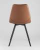 Набор из 4 стульев Stool Group Саксон SAXON PU BROWN X4 коричневый, экокожа фото 5
