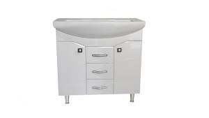 Тумба под раковину Bellezza Джулия 85 2 ящ. Белый