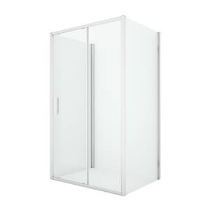 Душевое ограждение NEW TRENDY NEW CORRINA  130x90x195 K-0574 (хром)