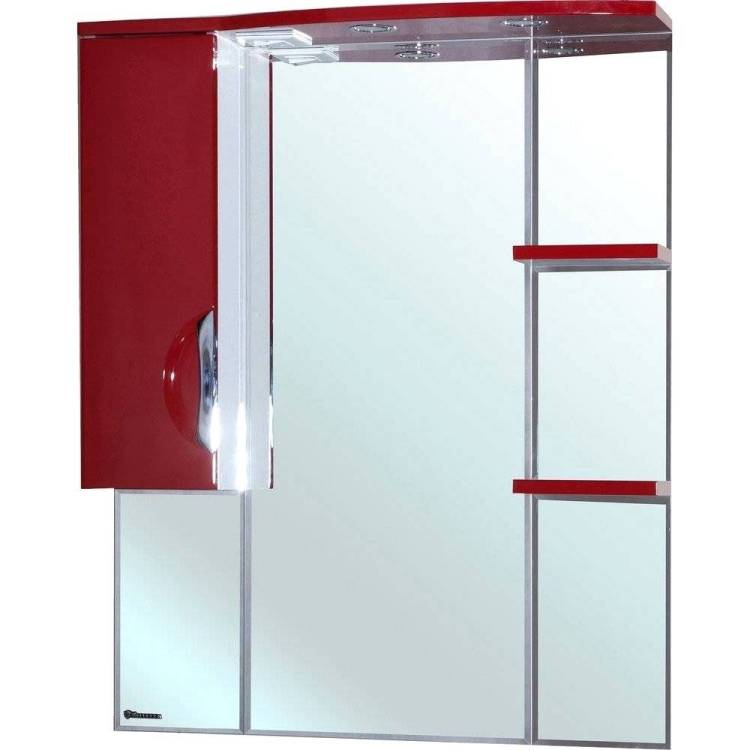 Зеркало Bellezza Лагуна 75 L красное