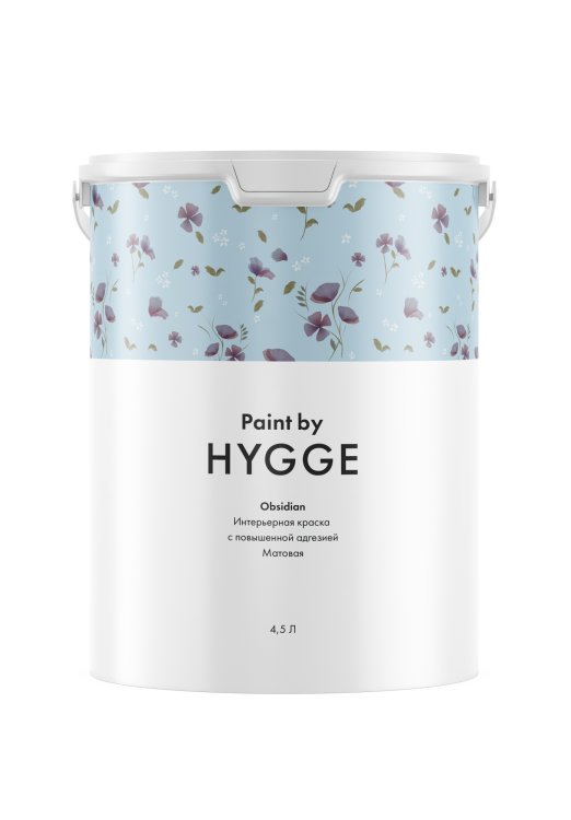 Краска интерьерная Hygge Obsidian база A 4.5 л