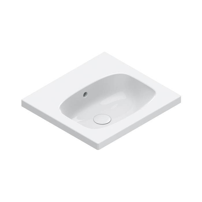 Раковина Catalano Alvea 620500001 белая глянцевая, 50x46