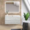 Мебель для ванной BelBagno Albano 100 подвесная, cemento verona grigio