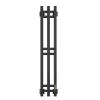 Полотенцесушитель электрический Comfysan Alto-K 016272 EC-3 120/15 черный матовый фото 2