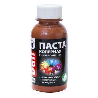 Паста колерная универсальная атмосферостойкая светостойкая насыщенная Dali шиповник 0.1 кг