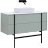 Тумба с раковиной Allen Brau Reality 1.32008.PWM папирус матовый, 121x50