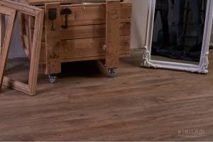 SPC Ламинат Vinilam Ceramo Wood 5.5/43 4V 61512 Дуб Оливковый 1220x225