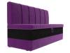 Кухонный диван Лига Диванов Энигма 112900 Фиолетовый\Черный 184/64/95 фото 3