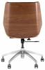 Кресло компьютерное Stool Group TopChairs Crown SN A312-A 8383-29 walnut back черный фото 4