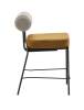 Набор из 2 полубарных стульев Stool Group Ponpoun Totoro Barstool OTE-SH 170+272 X2 бежевый терракотовый фото 4