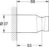 Настенный держатель Grohe New Tempesta Cosmopolitan 27594000 фото 2