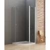Душевое ограждение NEW TRENDY NEW SOLEO  100x80x195 K-0421 (хром) фото 2