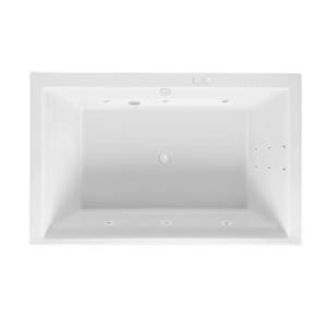 Акриловая ванна Excellent Crown Lux 190x120 WAEX.CRO19.LINE.WH с гидромассажем, 