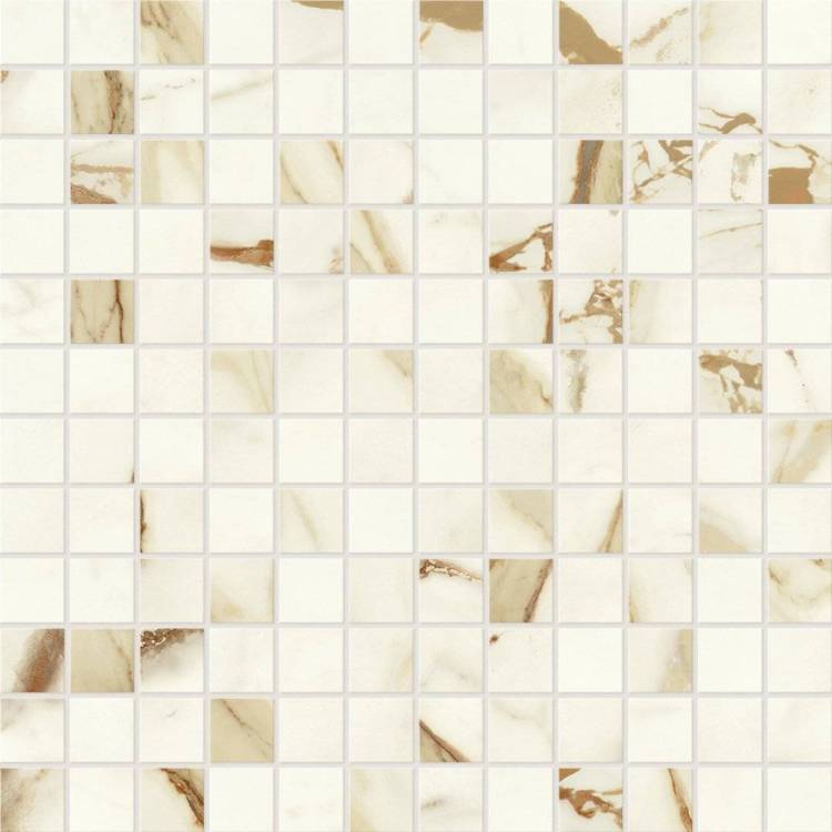 Мозаика Atlas Concorde Marvel Shine A426 Calacatta Imperiale Mosaico Lapp 30x30