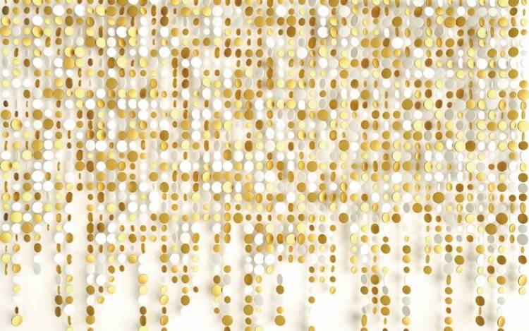 3D Фотообои Artegrafico «Роскошное конфетти» AM-010 акварель