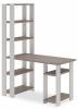 Стол компьютерный Merdes Slim СТН-180/120 БЕН Белый/Нельсон