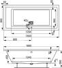 Акриловая ванна Vagnerplast Cavallo 180x80 ультра белая фото 9