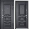 Входная стальная дверь Torex PROFESSOR-4+ 02 PP 10149 ПВХ Оскуро/ПВХ Оскуро 2000x880