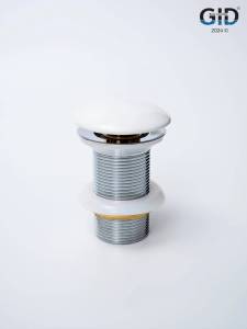 Донный клапан Gid Minucia Wh100 71101K без перелива, белый
