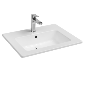 Раковина Isvea SistemaT 10SL50061SV белая, 61.5x46.5